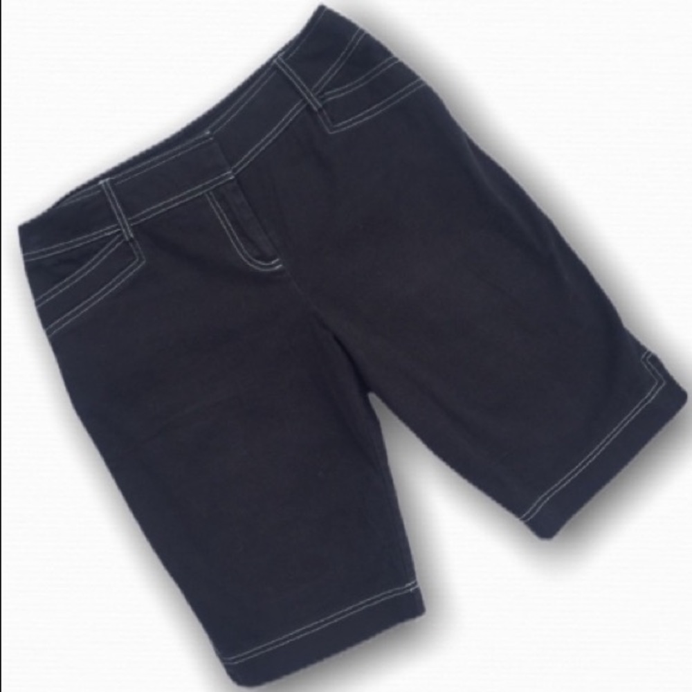 〰️eric〰️Black Bermuda Shorts